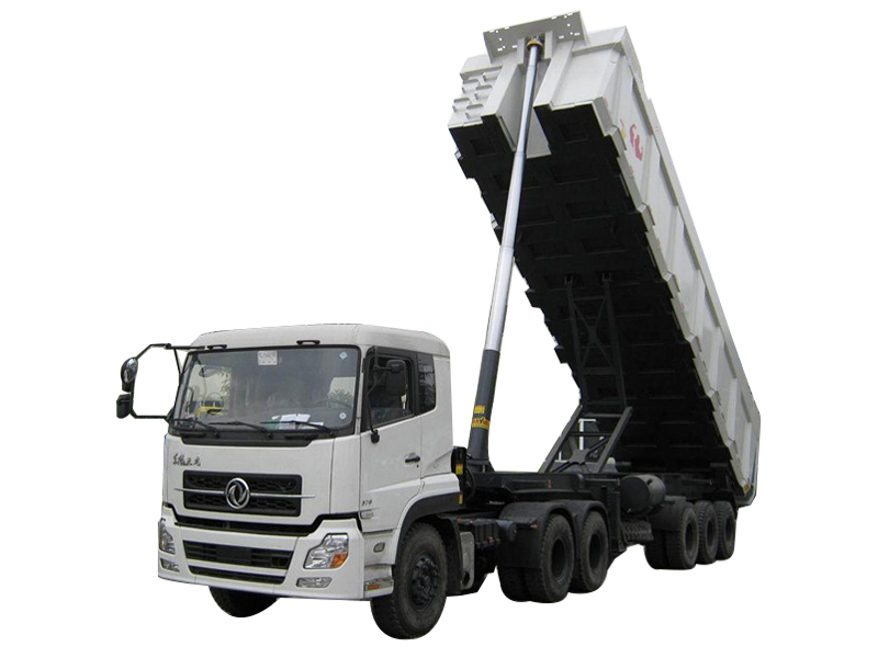 Dongfeng 3 Axle Dump Trailer With Capacity 60-70T