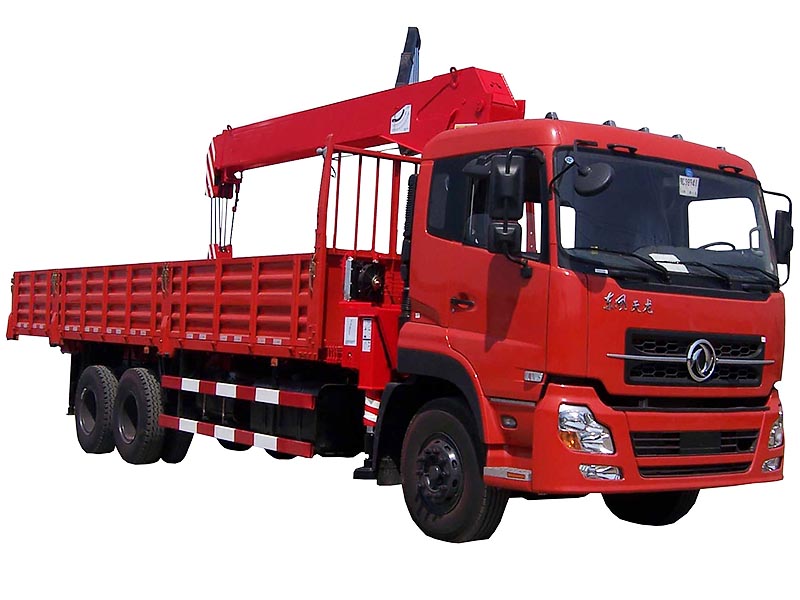 Dongfeng DFL1250 6x4 10T Truck Mounted With Crane