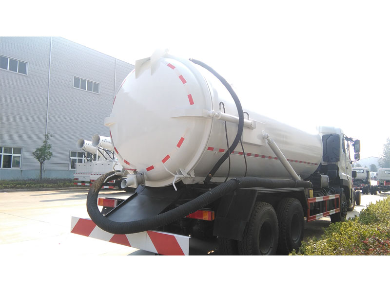 Dongfeng DFL1250 6x4 16 m³ Suction fecal Sewage Truck